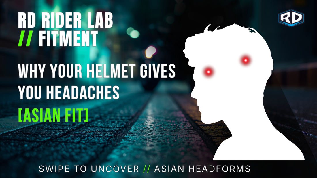 RD Helmet Asian Fit vs Western Fit ergonomics comparison guide ECE 22-05 certified motorcycle helmet