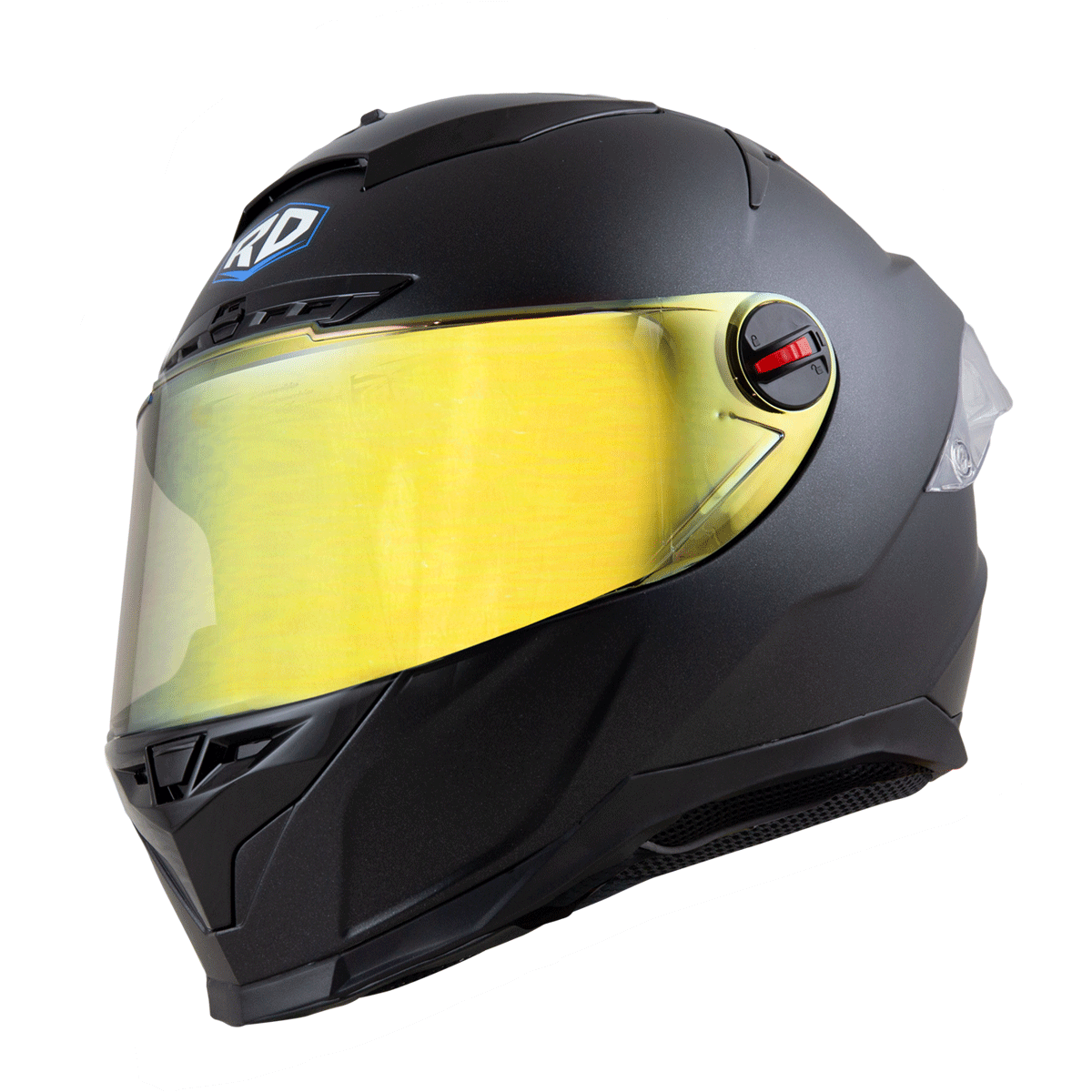 RD CZR Full Face Helmet - Matt Black