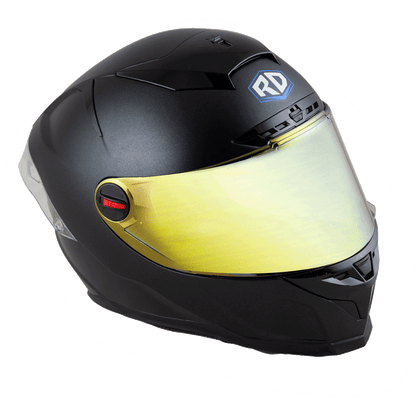 RD CZR Full Face Helmet - Matt Black