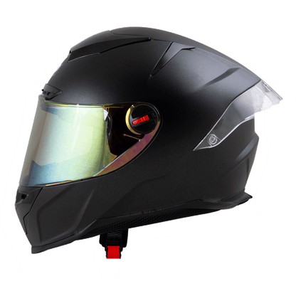 RD CZR Full Face Helmet - Matt Black