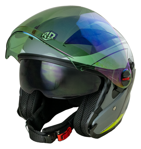 RD Air Force 1 開面式頭盔- Power (閃光灰)