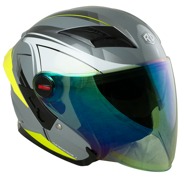 RD Air Force 1 開面式頭盔- Power (閃光灰)