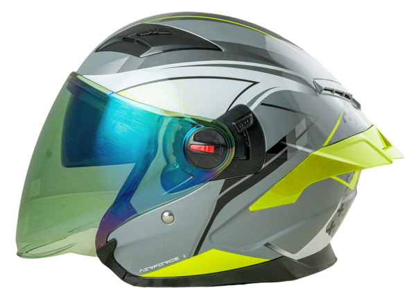 RD Air Force 1 開面式頭盔- Power (閃光灰)