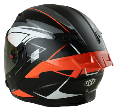 RD Air Force 1 Open Face Helmet - Power (Matt Black)