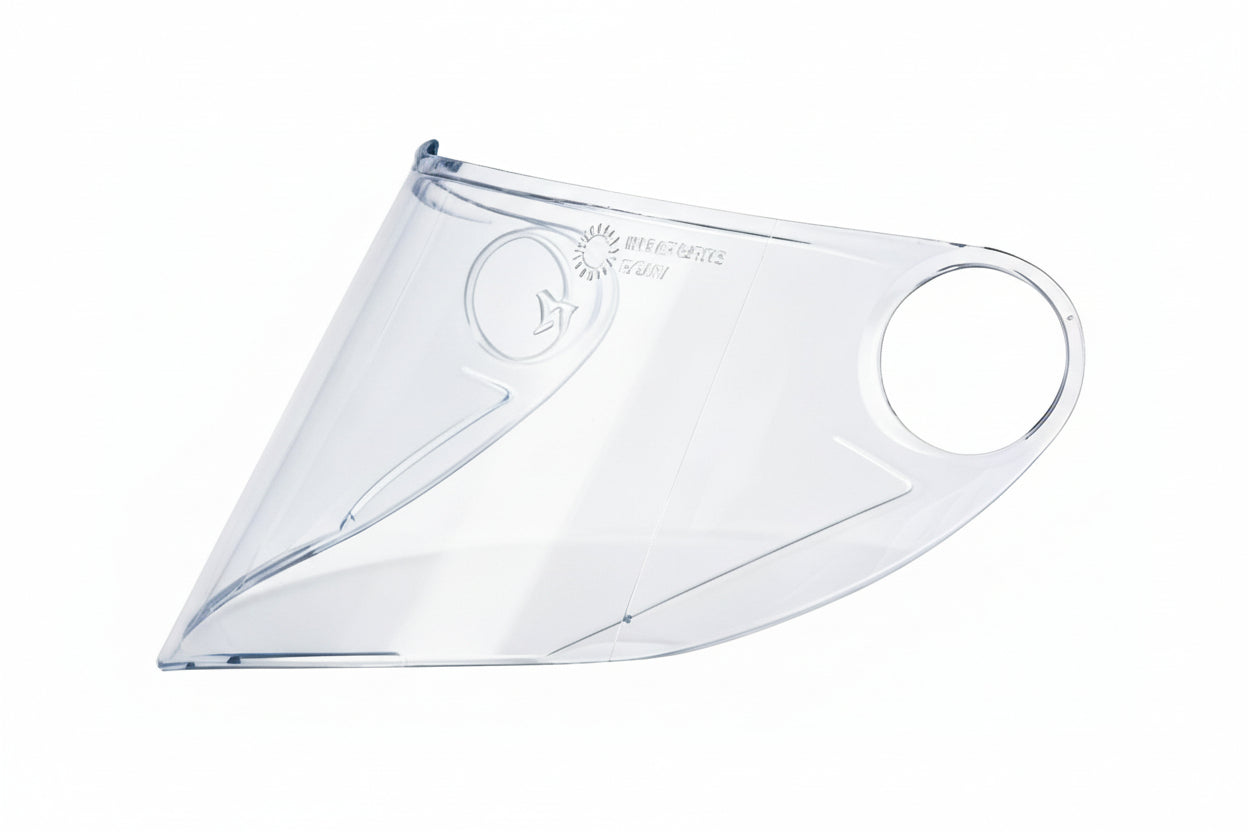 Part - ID ZRO Visor (Clear) Motorcycle Helmet