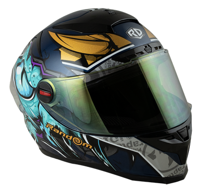 RD CZR 全罩式頭盔 - Raptor (藍色)