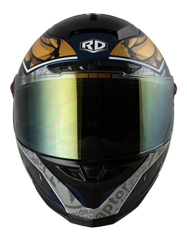 RD CZR 全罩式頭盔 - Raptor (藍色)