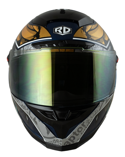 RD CZR 全罩式頭盔 - Raptor (藍色)