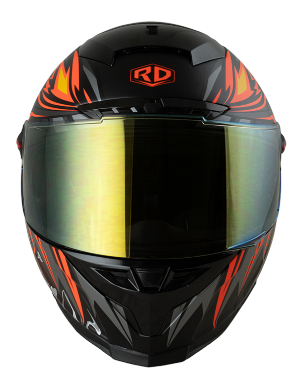 RD CZR Full Face Helmet - Devil (Matte Black)