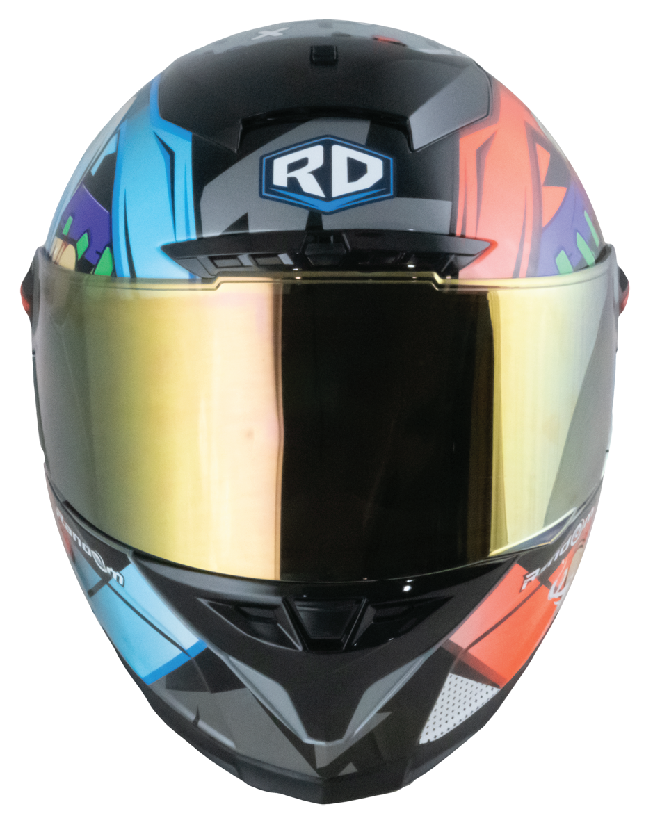 RD CZR Full Face Helmet - Harley Quinn (Grey)