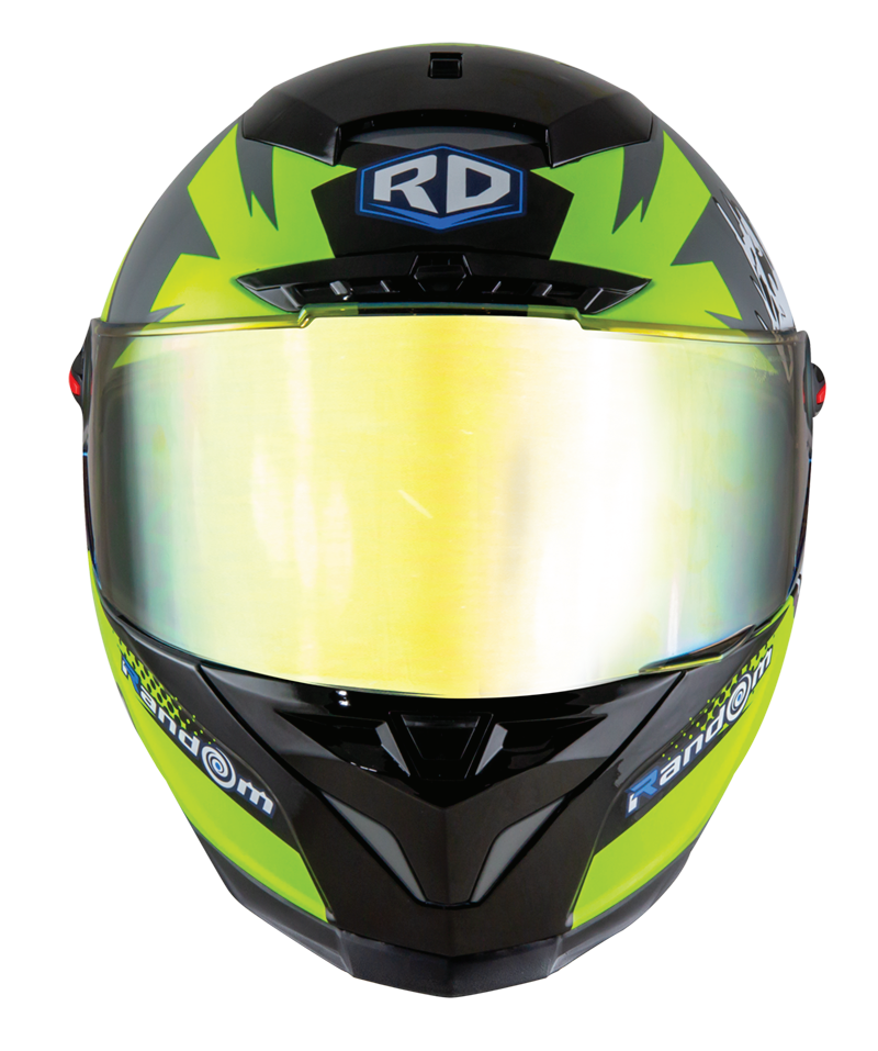 RD CZR Full Face Helmet - Joker (Grey)