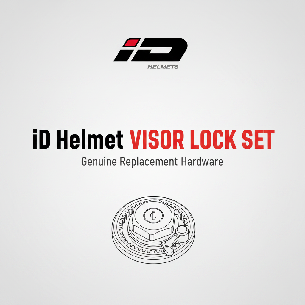 iD Helmet Visor Lock Set