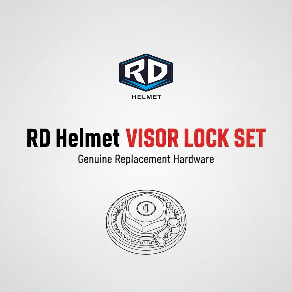 RD Helmet Visor Lock Set - Genuine Replacement Hardware