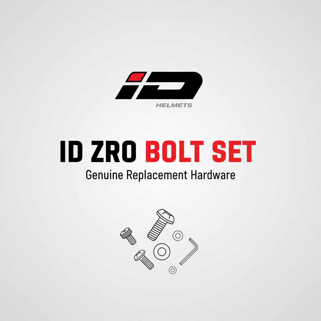Part - ID ZRO Bolt Set Motorcycle Helmet